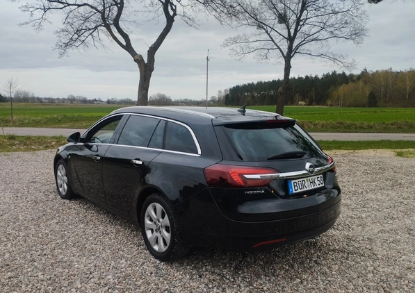 Opel Insignia cena 31900 przebieg: 218345, rok produkcji 2014 z Orneta małe 352